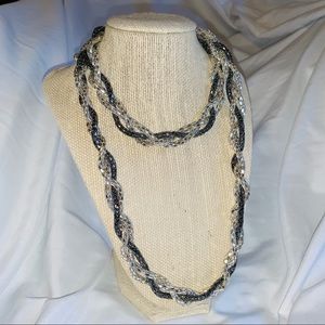 ⭐️Silver Braided Necklace